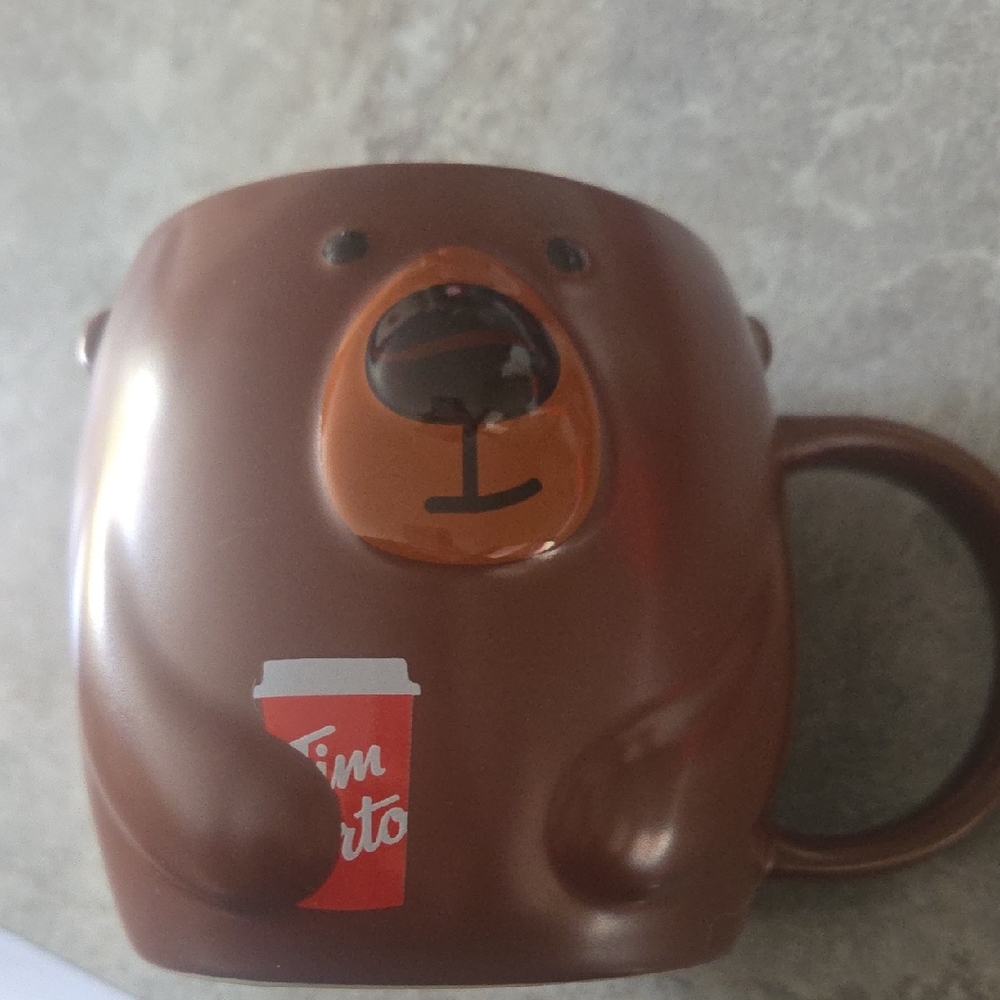 Tim Hortons Brown Bear Mug